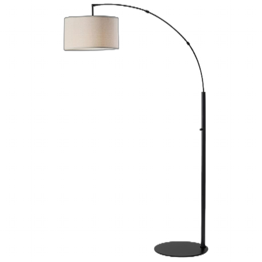 H165.1-193.04cm/65-76in Metal Floor Lamp