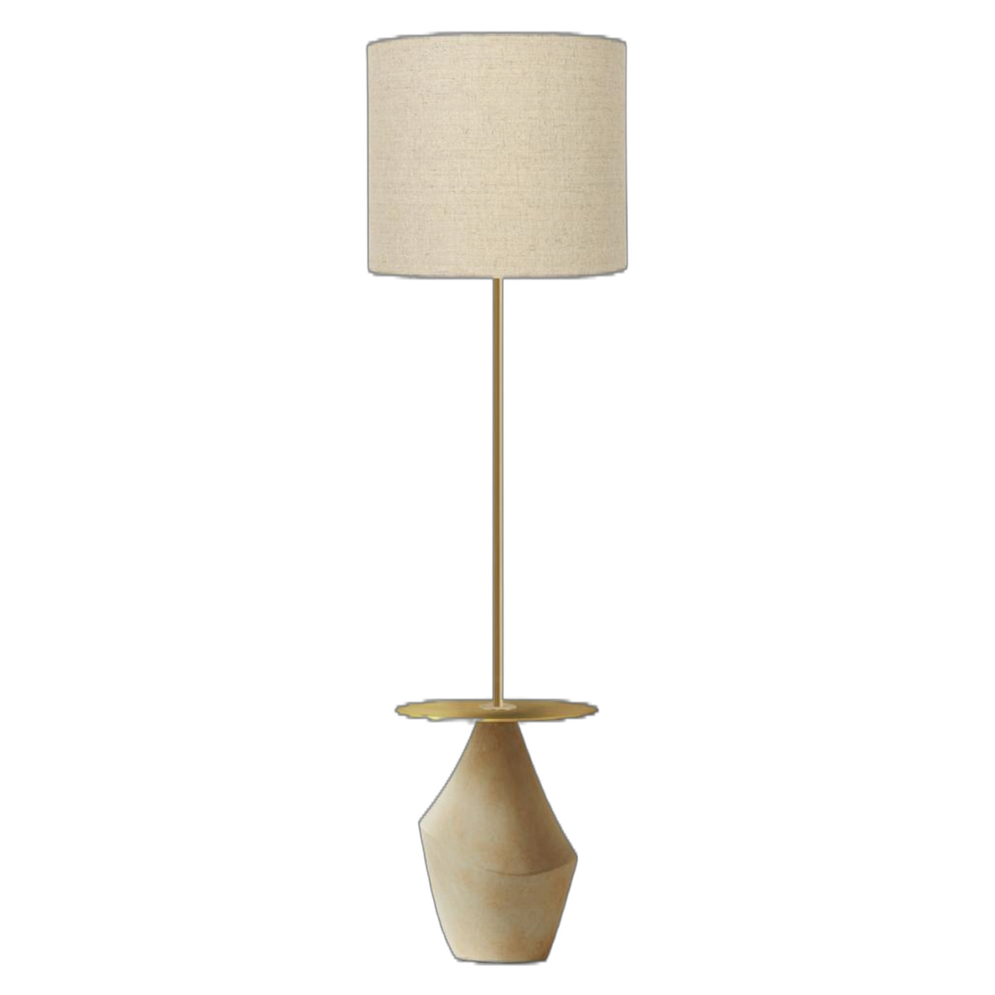 H157.48cm/62in Resin Floor Lamp