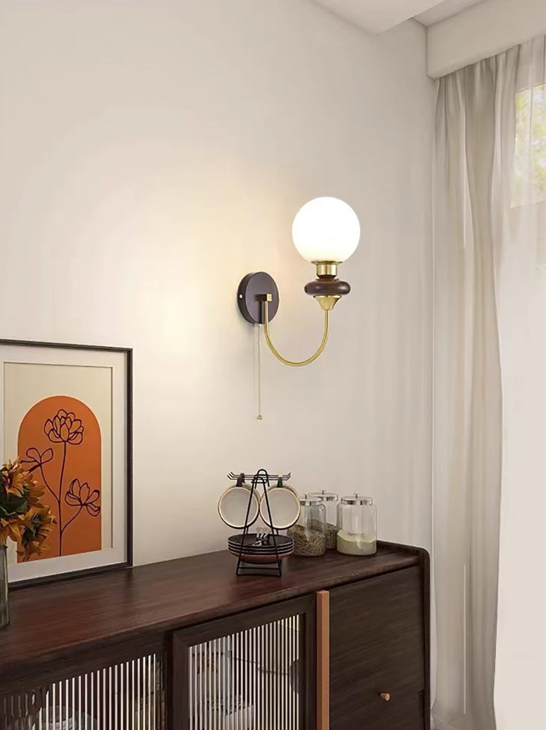 H37cm/14.56in Metal Wall Lamp