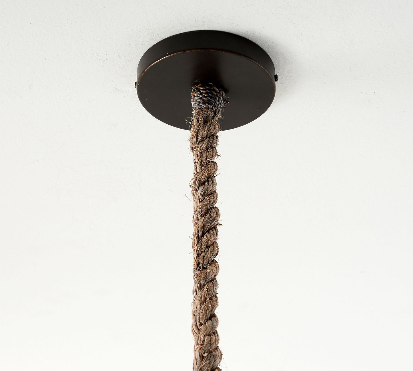 H40.64cm/16in Rattan Pendant