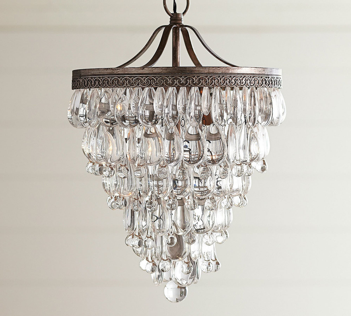 H40.64cm/16in Round Chandelier