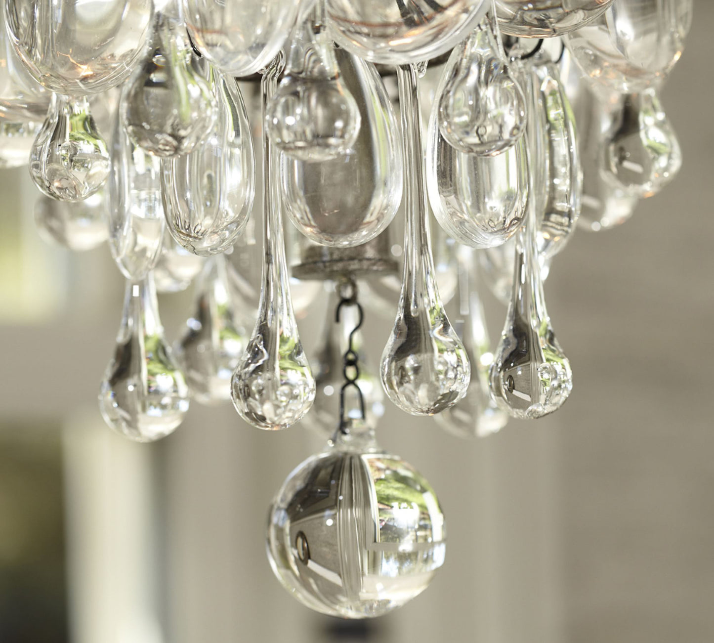 H40.64cm/16in Round Chandelier