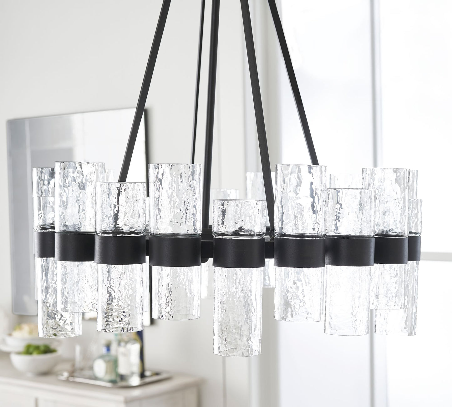 D60.96cm/24in Glass Chandelier