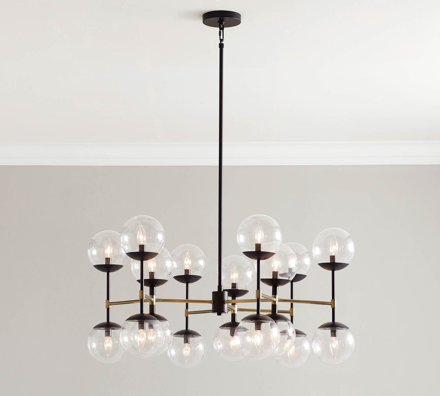 D103.5cm/40.75in Metal Round Chandelier