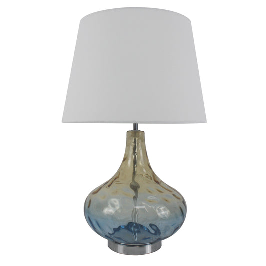 23.5"H Glass Table Lamp