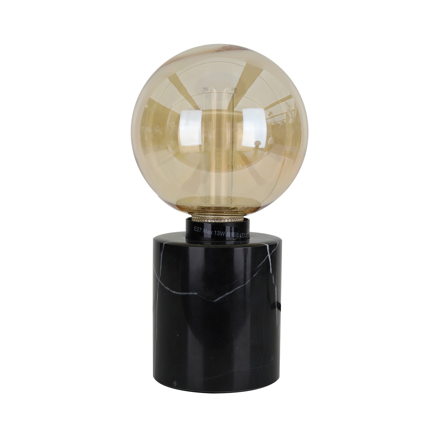 H24.13cm / 9.5"H Marble Table Lamp